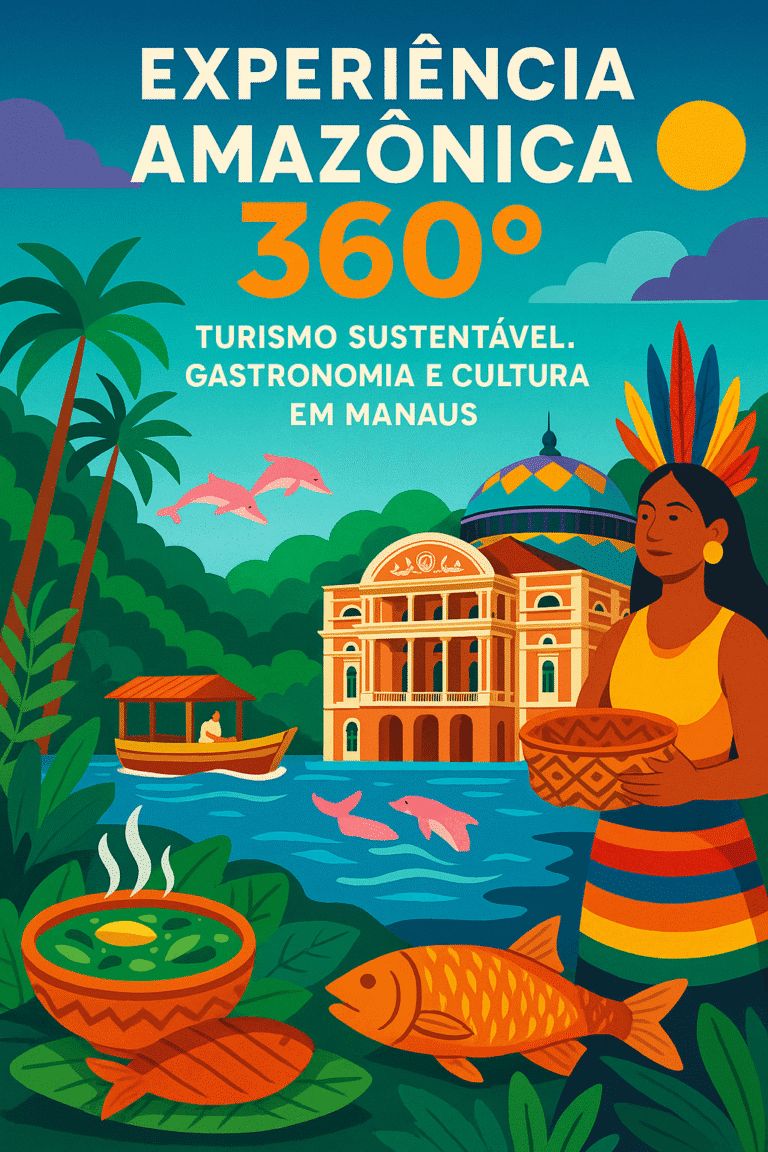 Experiência Amazônica 360° Turismo sustentável, gastronomia e cultura em Manaus