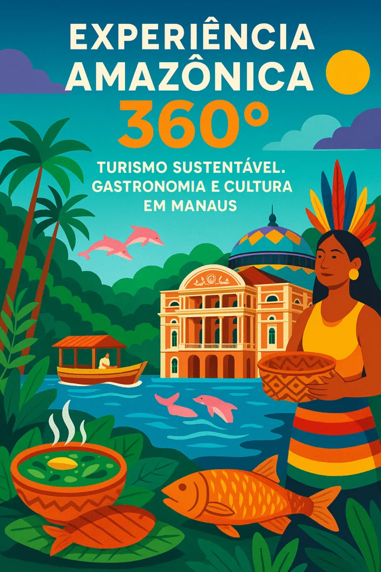 Experiência Amazônica 360° Turismo sustentável, gastronomia e cultura em Manaus