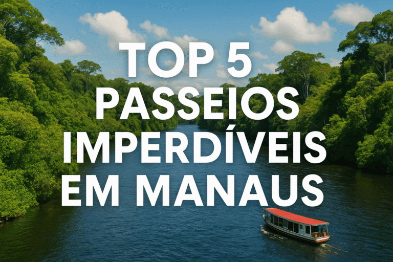 Top 5 Passeios Imperdíveis em Manaus. É muito mais que um ponto de partida para explorar a Amazônia, riquezas naturais, culturais e históricas