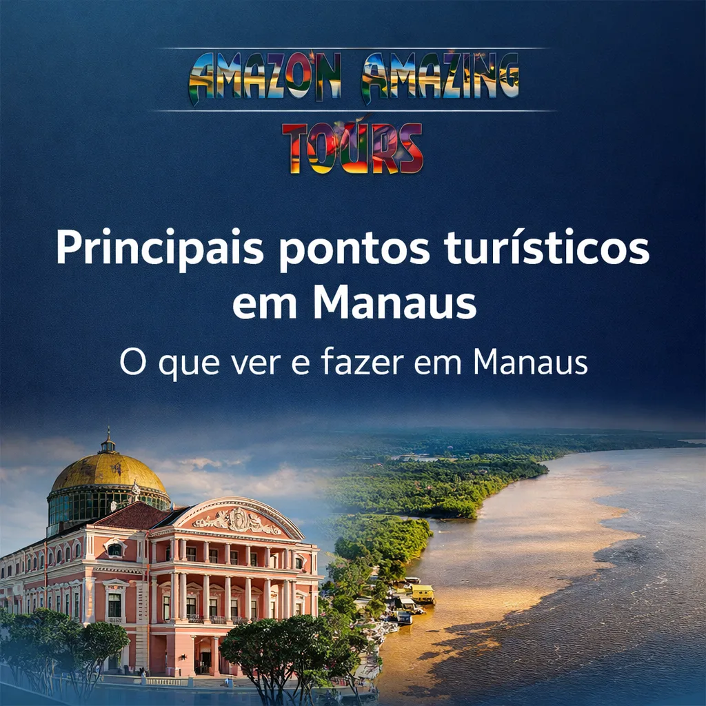 Principais pontos turísticos em Manaus - O que ver e fazer em Manaus