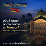 ¿Qué hacer por la noche en Manaos Itinerario completo + consejos para disfrutar la ciudad