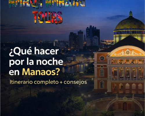¿Qué hacer por la noche en Manaos Itinerario completo + consejos para disfrutar la ciudad