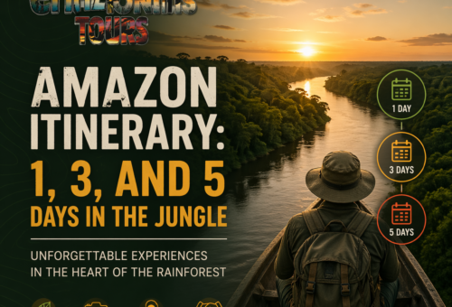 Amazon Itinerary 1, 3, and 5 Days in the Jungle - Unforgettable Experiences in the Heart of the Rainforest