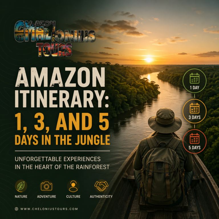 Amazon Itinerary 1, 3, and 5 Days in the Jungle - Unforgettable Experiences in the Heart of the Rainforest