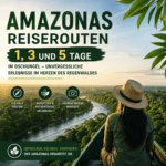 Amazonas-Reiserouten 1, 3 und 5 Tage im Dschungel – unvergessliche Erlebnisse im Herzen des Regenwaldes