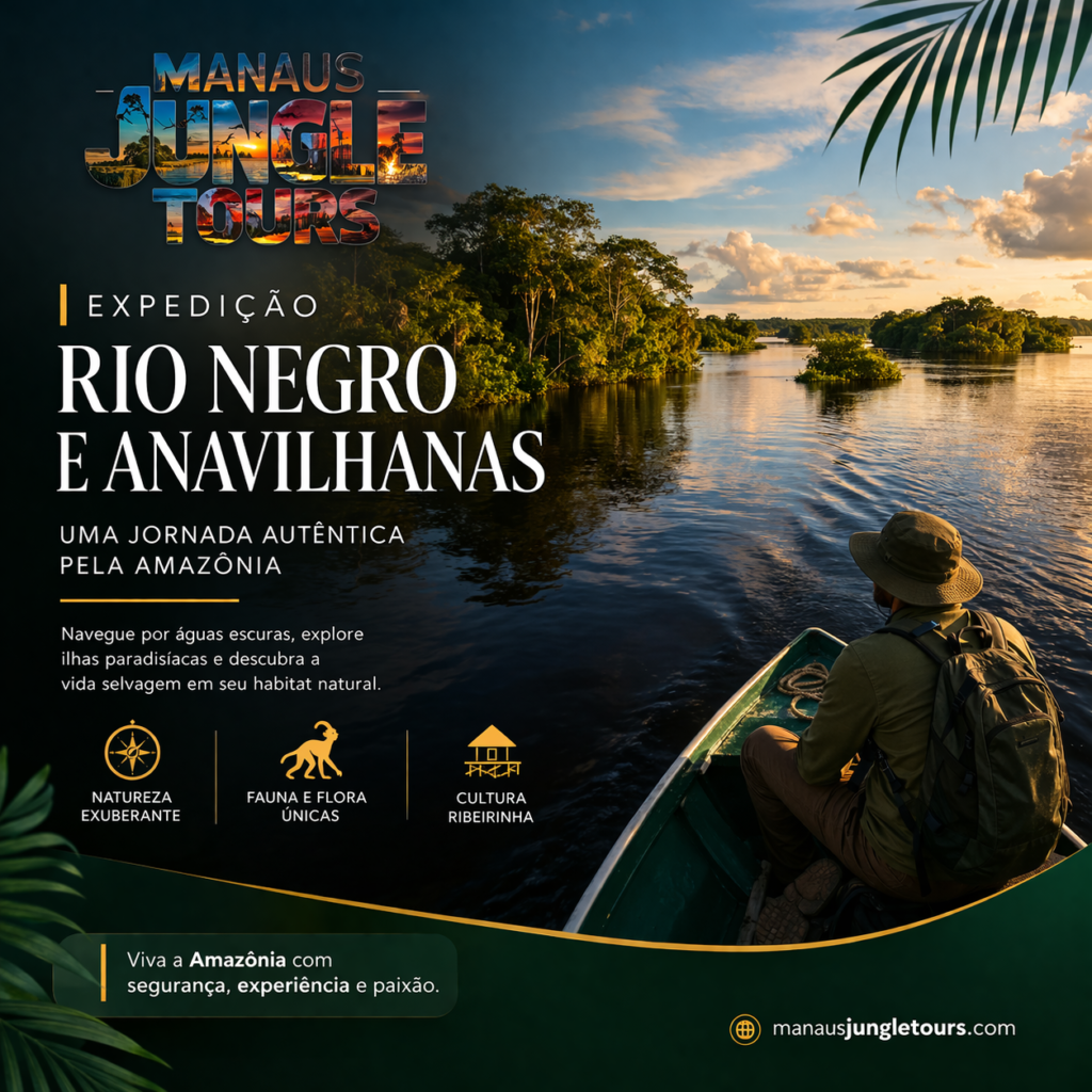 Expedição Rio Negro e Anavilhanas Uma Jornada Autêntica pela Amazônia com a Manaus Jungle Tours