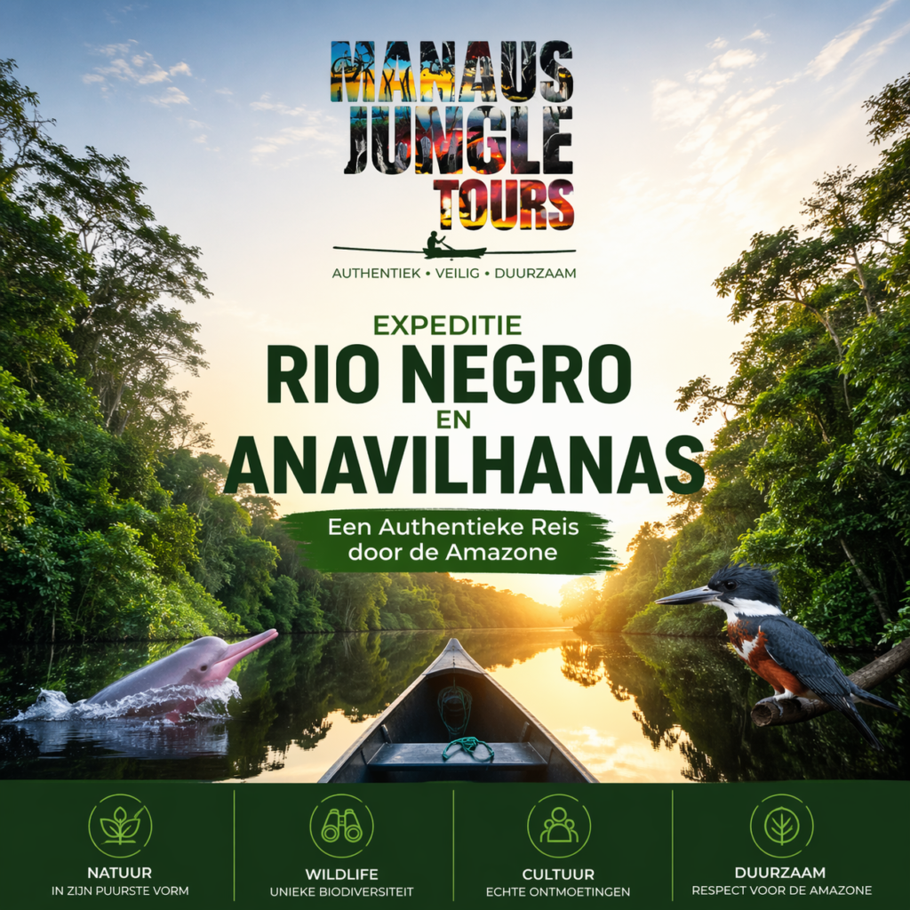 Expeditie Rio Negro en Anavilhanas Een Authentieke Reis door de Amazone met Manaus Jungle Tours