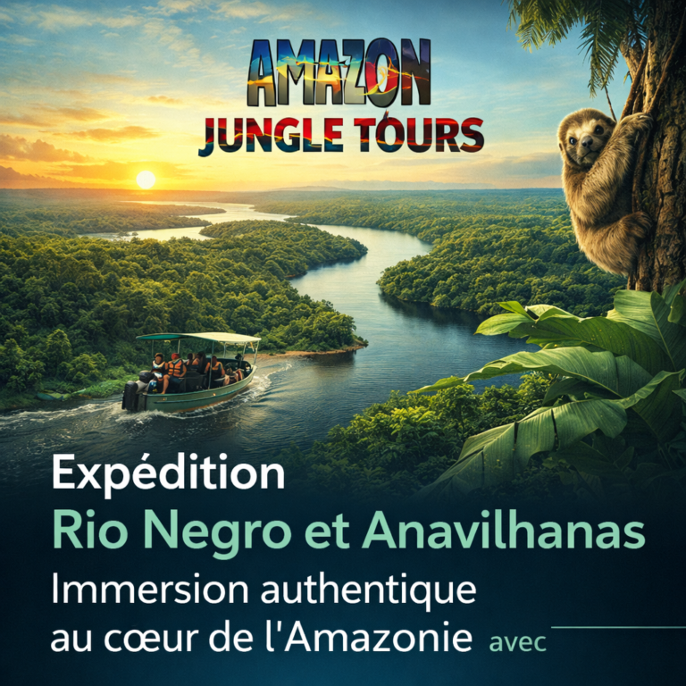Expédition Rio Negro et Anavilhanas Une Immersion Authentique au Cœur de l’Amazonie avec Manaus Jungle Tours