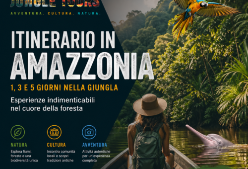 Itinerario in Amazzonia 1, 3 e 5 giorni nella giungla – esperienze indimenticabili nel cuore della foresta