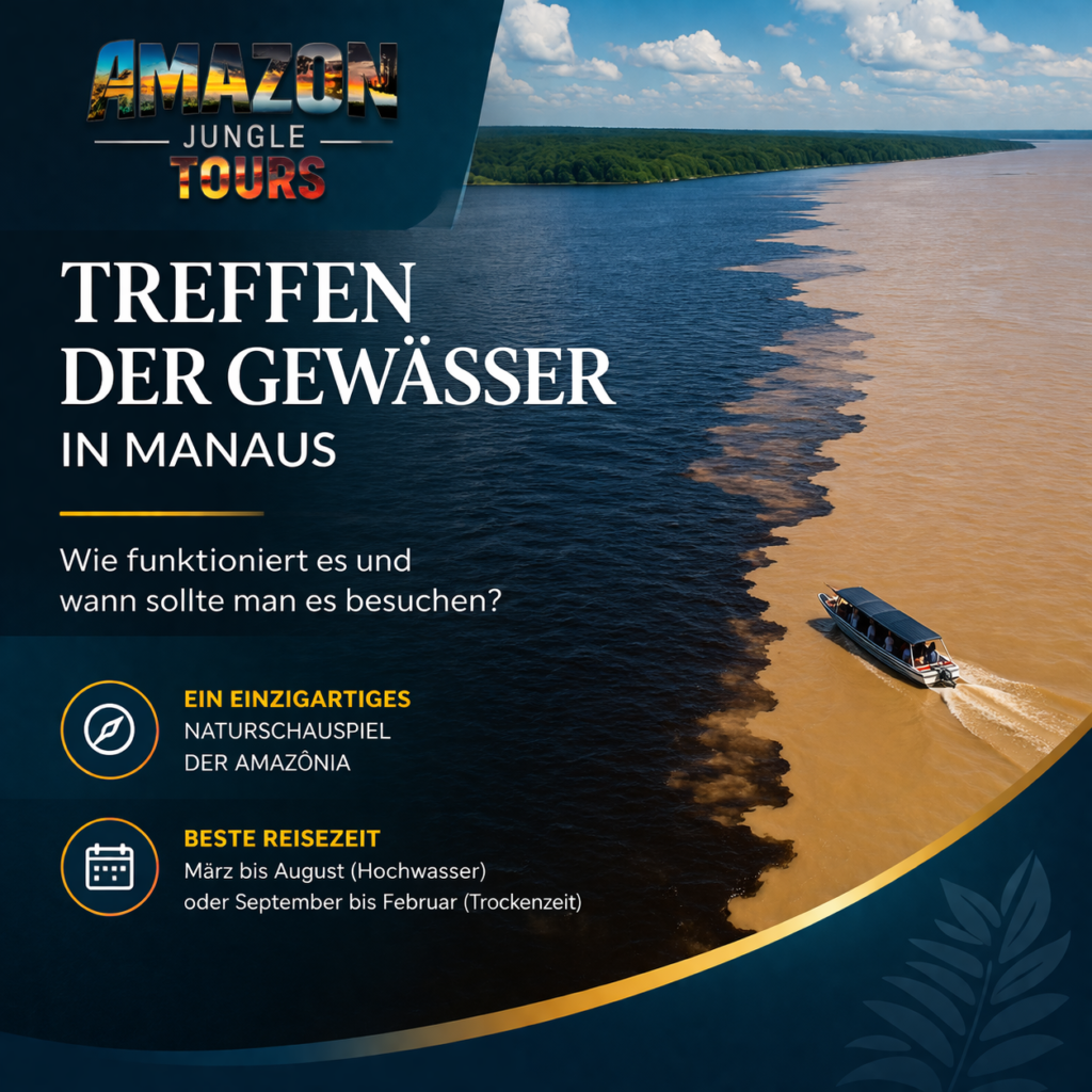 Treffen der Gewässer in Manaus Wie funktioniert es und wann sollte man es besuchen