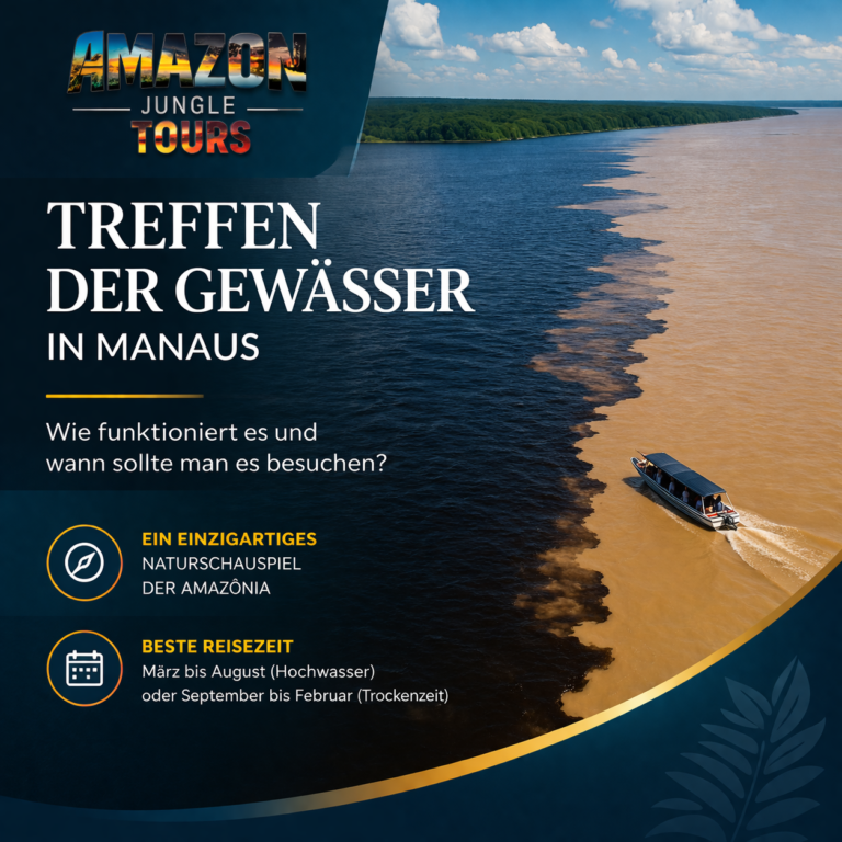 Treffen der Gewässer in Manaus Wie funktioniert es und wann sollte man es besuchen