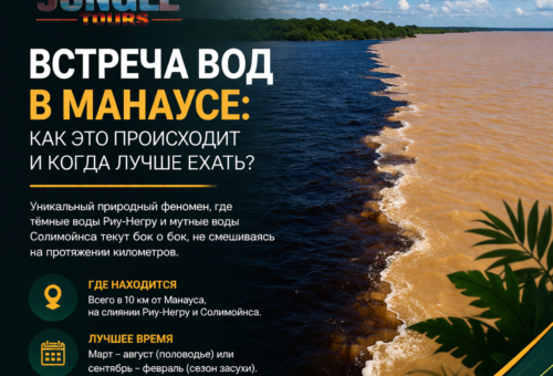 Встреча вод в Манаусе как это происходит и когда лучше ехать