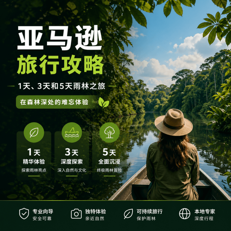 亚马逊旅行攻略：1天、3天和5天雨林之旅——在森林深处的难忘体验