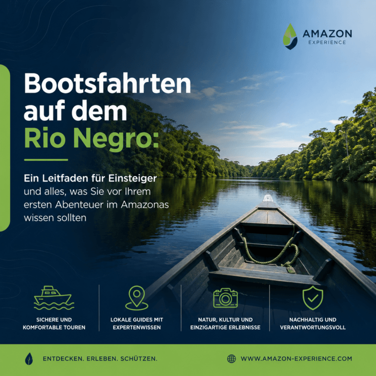Bootsfahrten auf dem Rio Negro Ein Leitfaden für Einsteiger und alles, was Sie vor Ihrem ersten Abenteuer im Amazonas wissen sollten