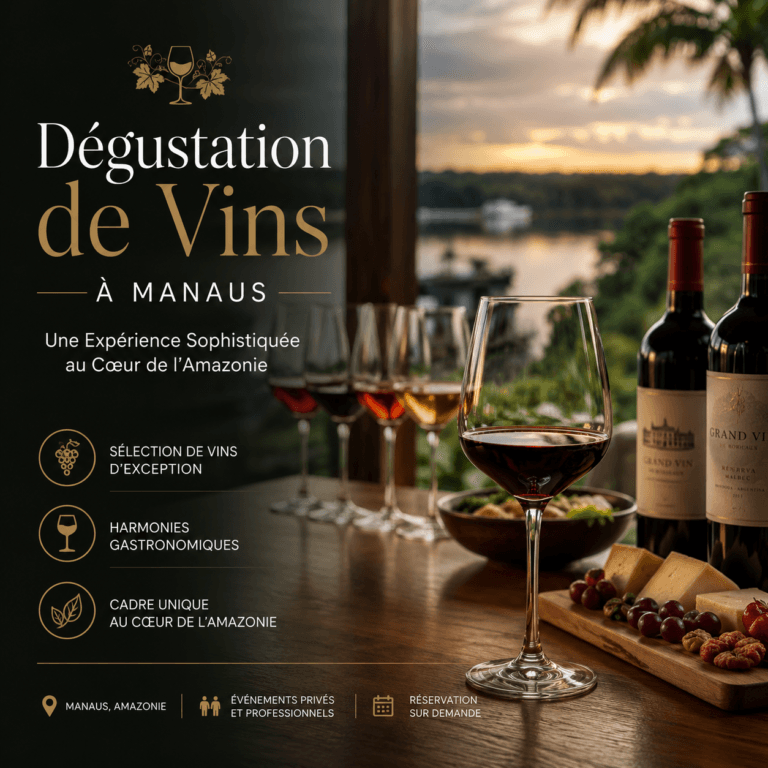 Dégustation de Vins à Manaus Une Expérience Sophistiquée au Cœur de l’Amazonie