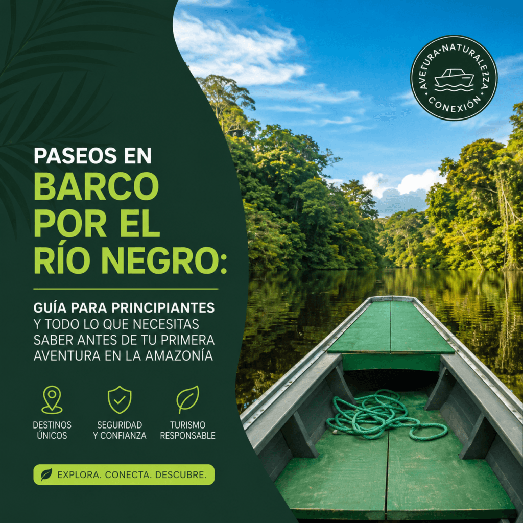 Paseos en Barco por el Río Negro Guía Para Principiantes y Todo lo Que Necesitas Saber Antes de Tu Primera Aventura en la Amazonía