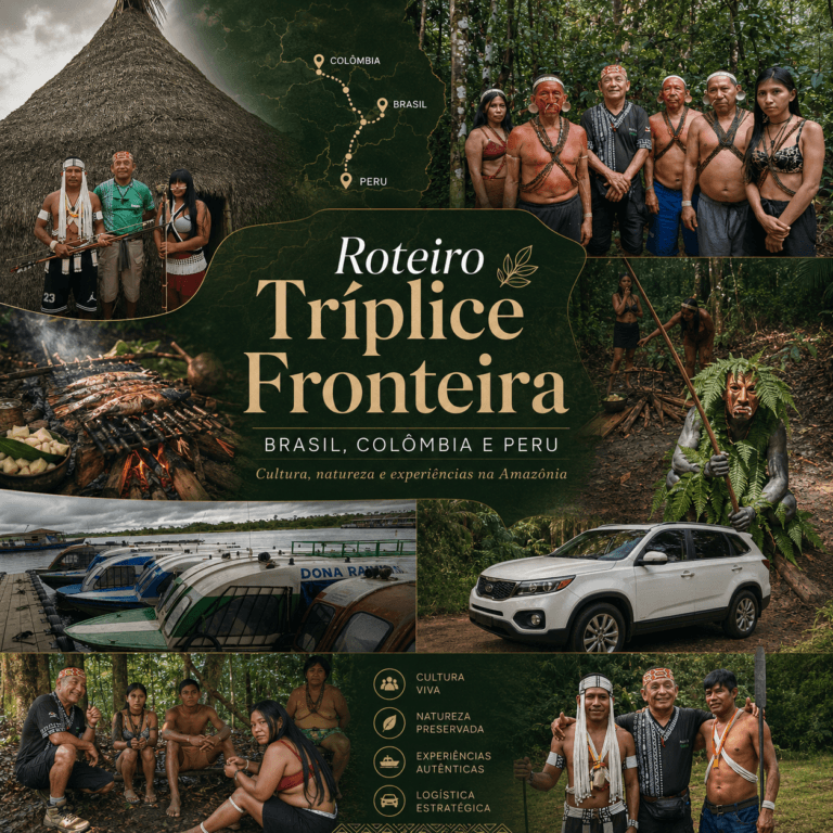 Roteiro Tríplice Fronteira Brasil, Colômbia e Peru