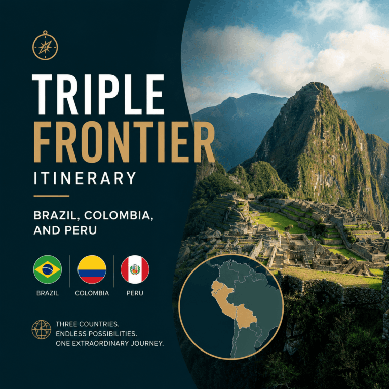 Triple Frontier Itinerary Brazil, Colombia, and Peru