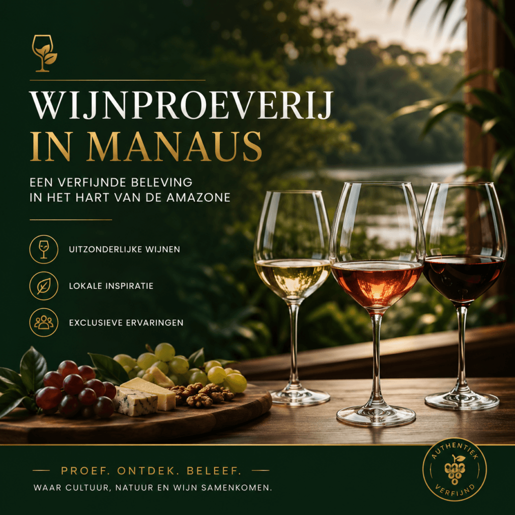 Wijnproeverij in Manaus Een Verfijnde Beleving in het Hart van de Amazone
