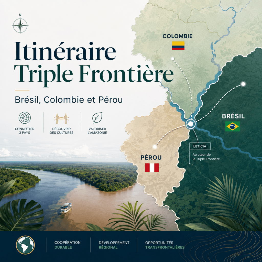 Itinéraire Triple Frontière Brésil, Colombie et Pérou