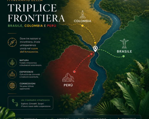 Itinerario della Triplice Frontiera Brasile, Colombia e Perù