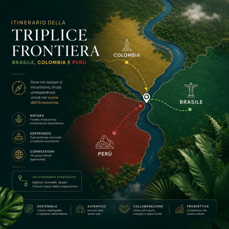 Itinerario della Triplice Frontiera Brasile, Colombia e Perù