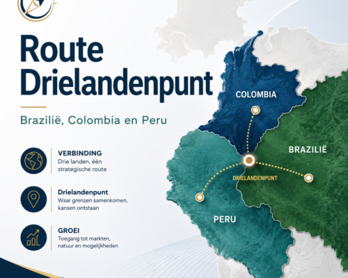 Route Drielandenpunt Brazilië, Colombia en Peru