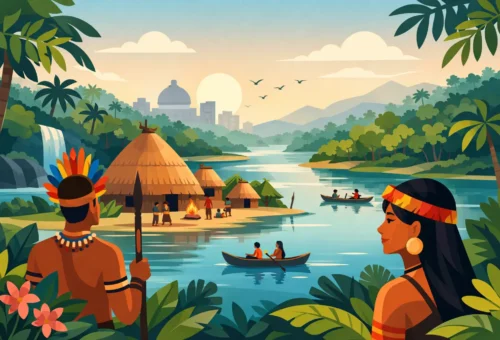 Aldeia indígena para visitar em Manaus