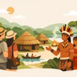 Como funciona visita em aldeia indígena