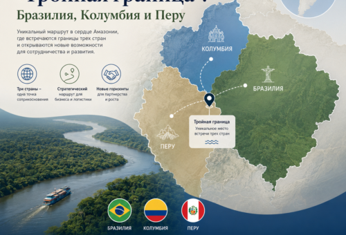 Маршрут «Тройная граница» Бразилия, Колумбия и Перу