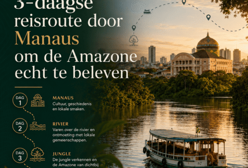 3-daagse reisroute door Manaus om de Amazone echt te beleven