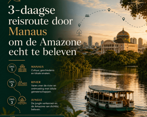 3-daagse reisroute door Manaus om de Amazone echt te beleven
