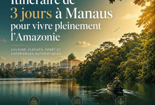 Itinéraire de 3 jours à Manaus pour vivre pleinement l’Amazonie