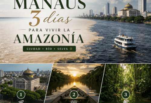 Itinerario Manaus 3 días para vivir la Amazonía