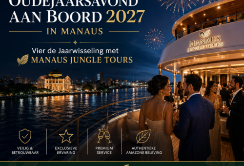 Officiële Oudejaarsavond aan Boord 2027 in Manaus Vier de Jaarwisseling met Manaus Jungle Tours