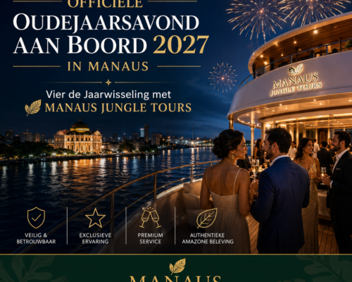 Officiële Oudejaarsavond aan Boord 2027 in Manaus Vier de Jaarwisseling met Manaus Jungle Tours