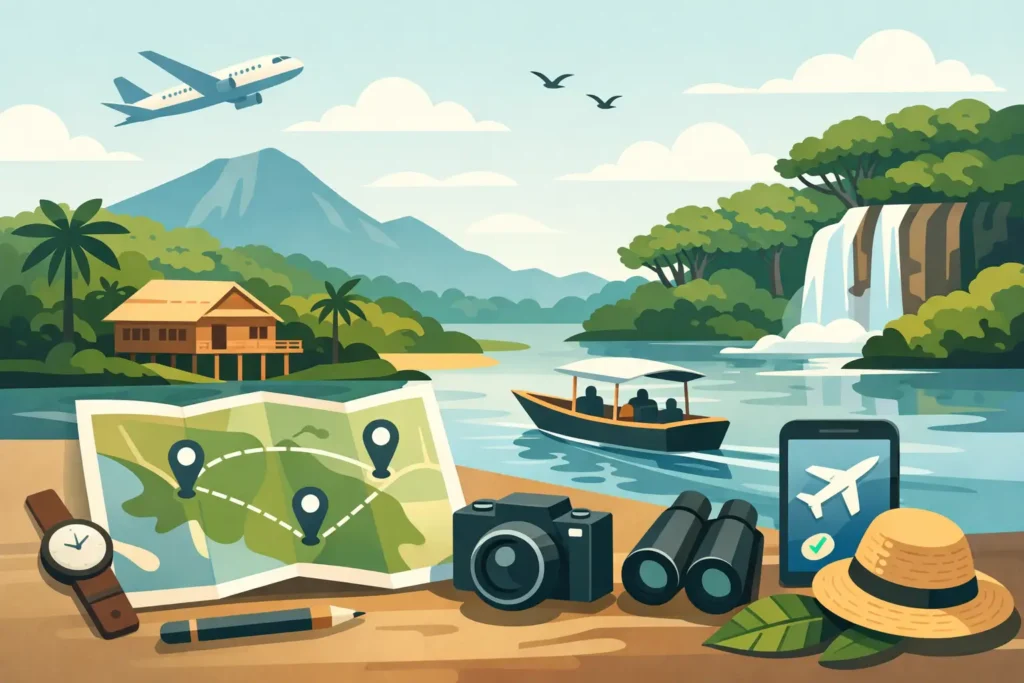Como planejar roteiro Amazônia 3 dias