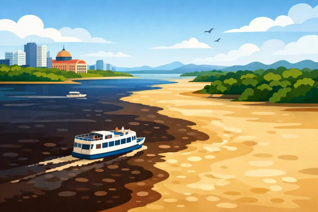 Como visitar o Encontro das Águas em Manaus