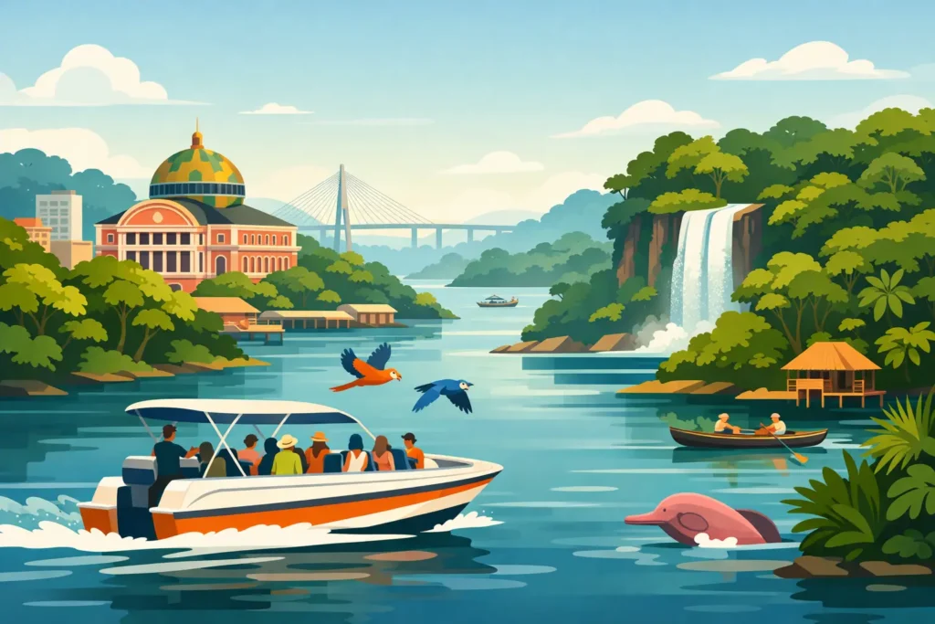 Roteiro Amazônia 1 dia saindo de Manaus
