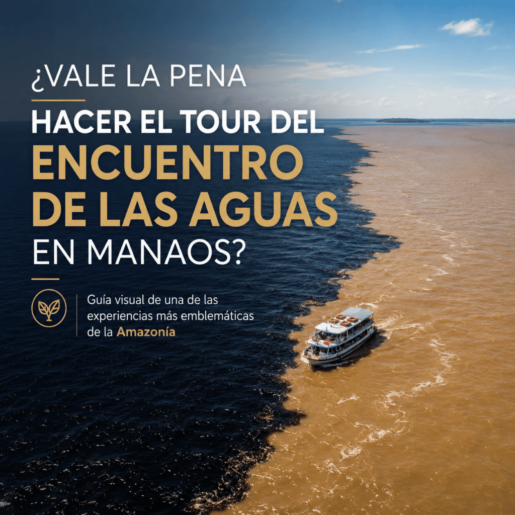 ¿Vale la pena hacer el tour del Encuentro de las Aguas en Manaos