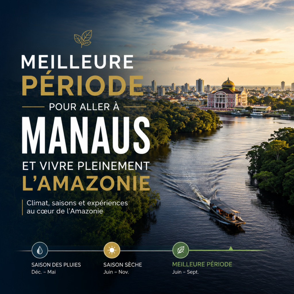 Meilleure période pour aller à Manaus et vivre pleinement l’Amazonie