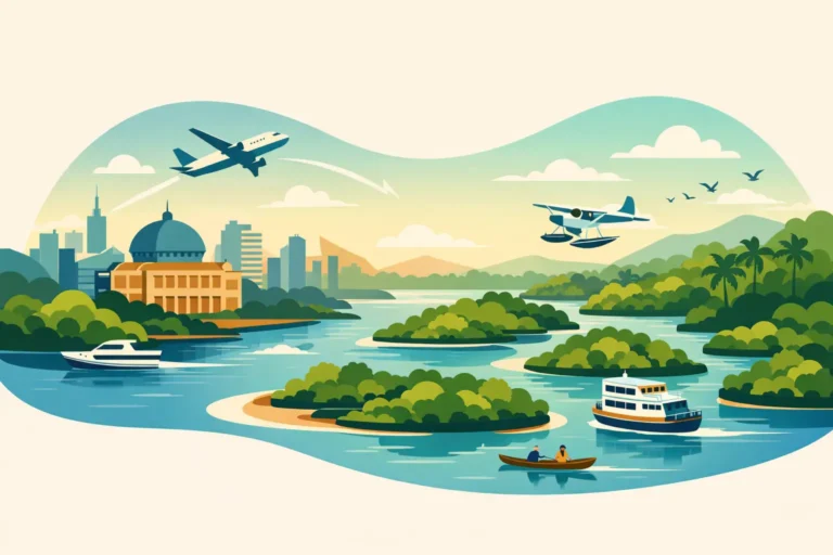 Como chegar em Anavilhanas saindo de Manaus