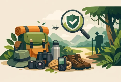 O que levar para passeio na selva com segurança